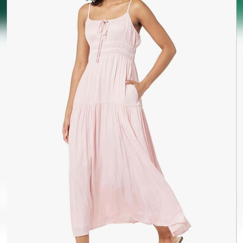 The Drop WOMENS' TAVIA TIE MAXI DRESS